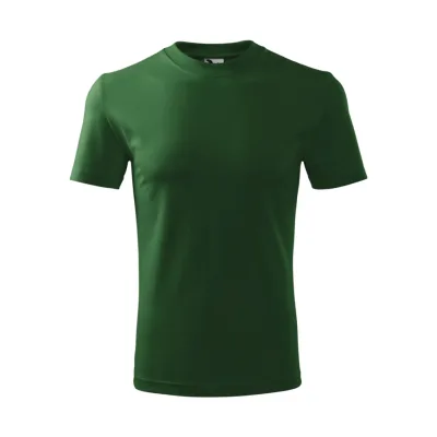 Rock Safety Unisex környakas póló, üvegzöld, 200 g/m²