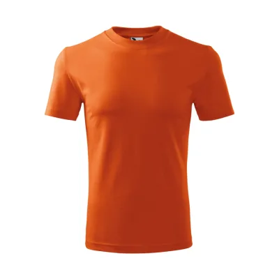 Rock Safety Unisex környakas póló, narancs, 200 g/m²