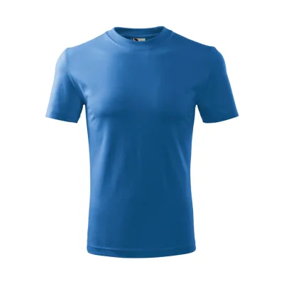Rock Safety Unisex környakas póló, azúrkék, 200 g/m²