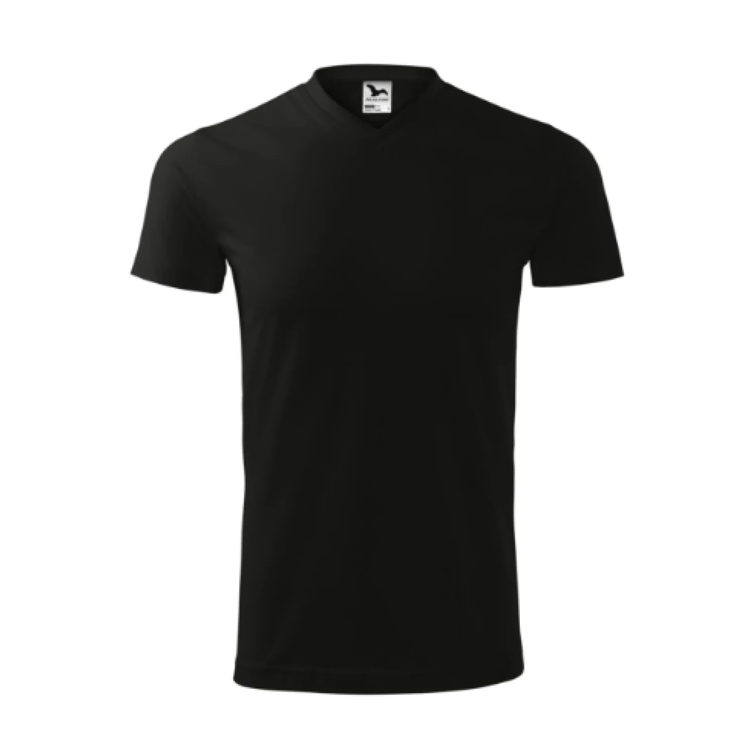 MALFINI Heavy V-neck fekete 01