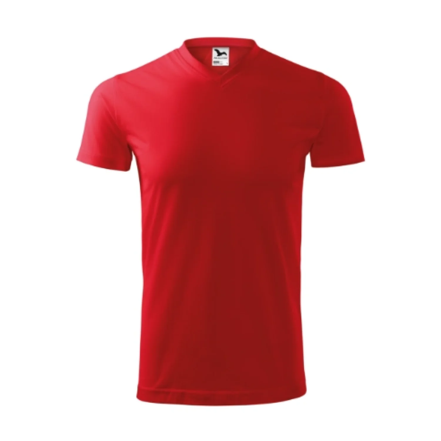 MALFINI Heavy V-neck piros 07