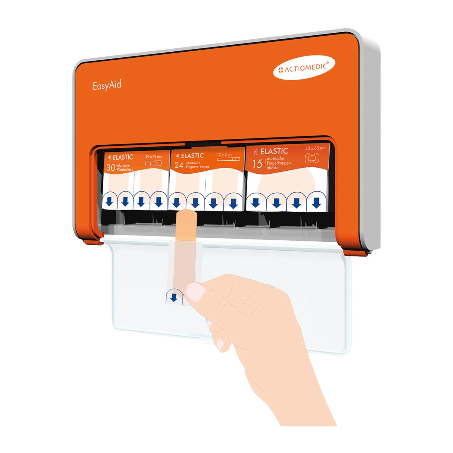 Actiomedic EasyAid Standard III adhesive bandage dispenser