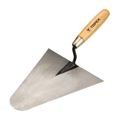 TOPEX Kőműves kanál 200x185mm építőipari kéziszerszám