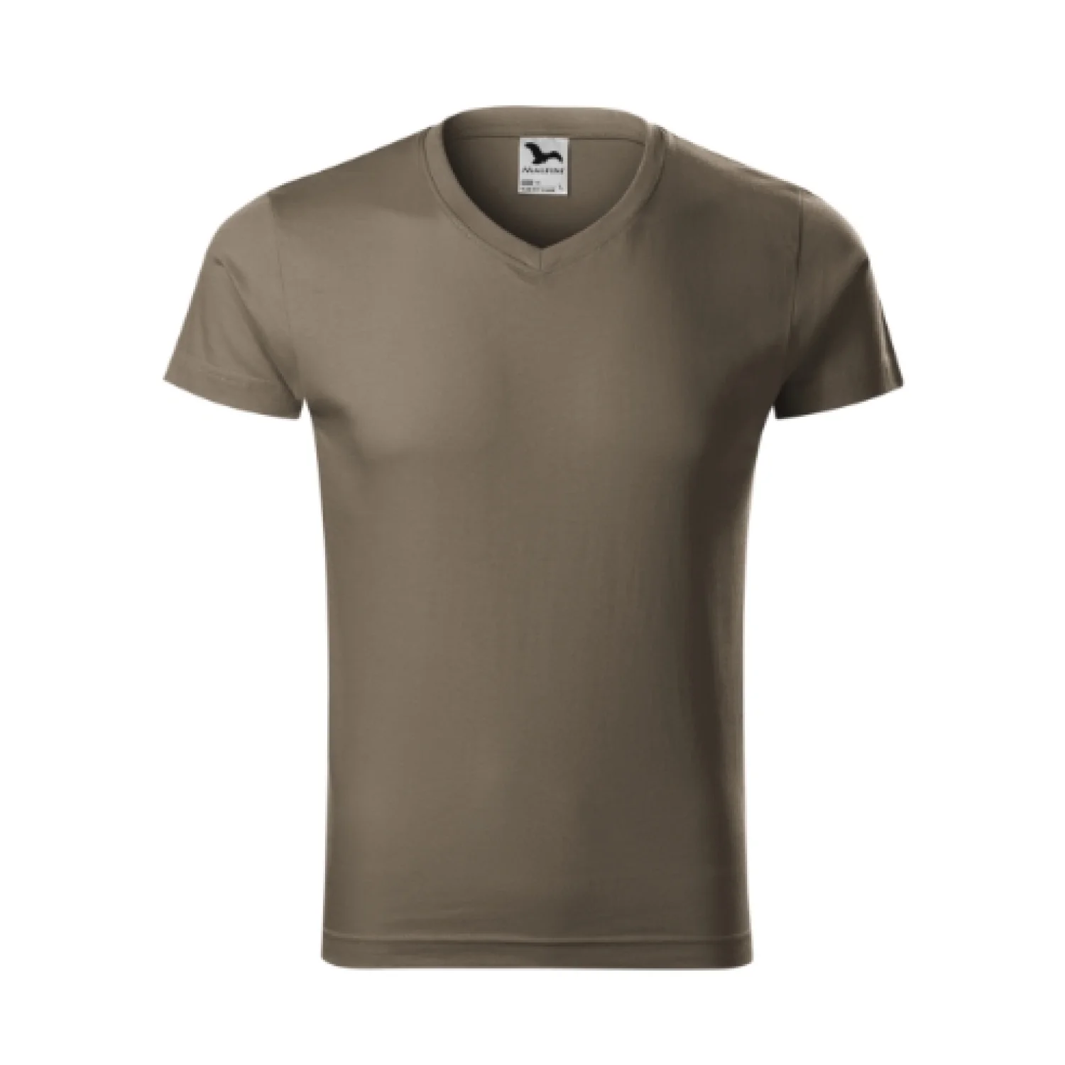 MALFINI Slim Fit V-neck army 29