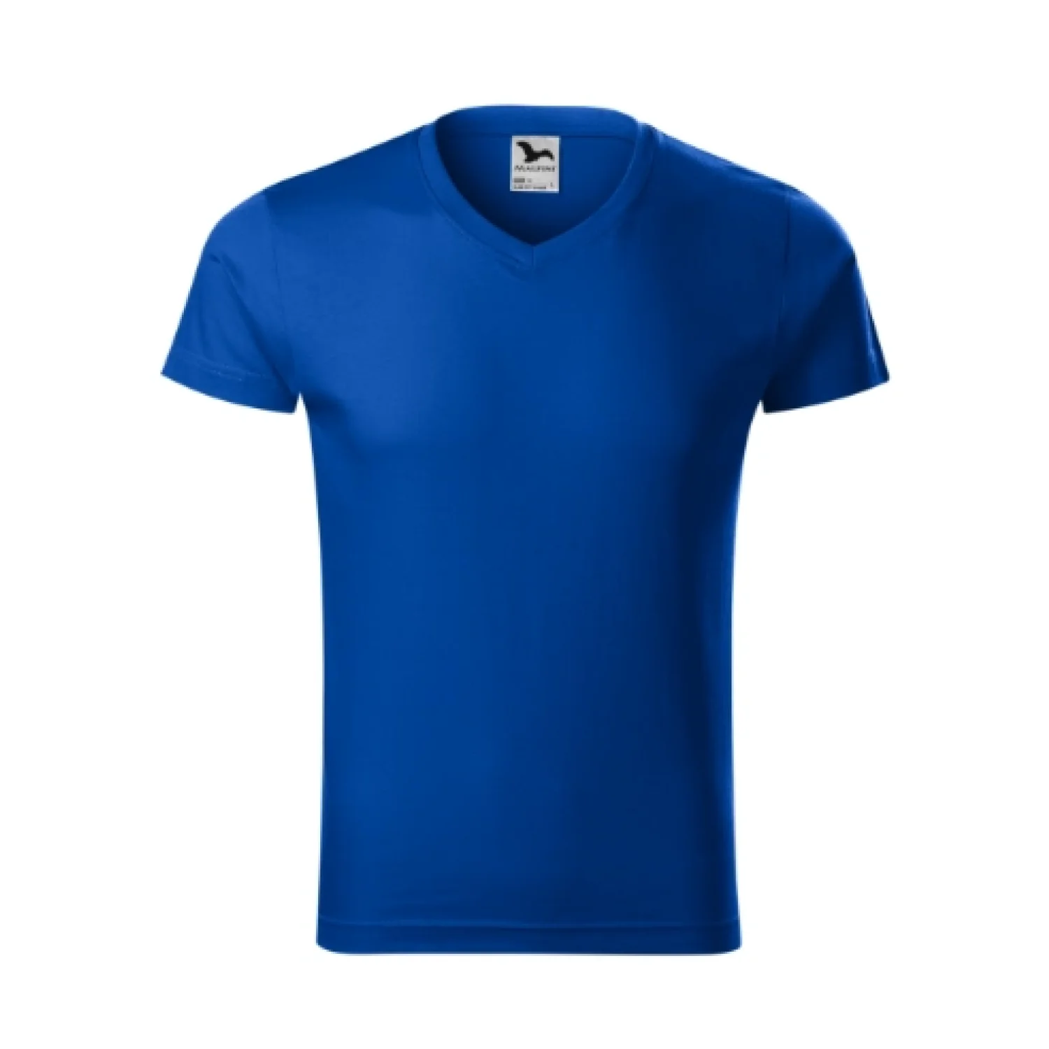 MALFINI Slim Fit V-neck királykék 05