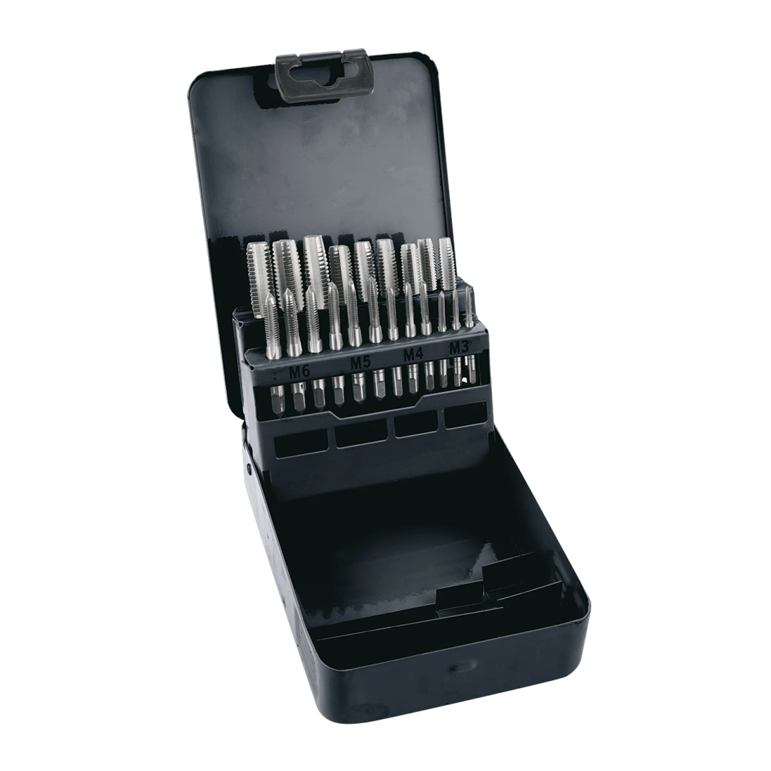 TOPEX Menetfúró készlet, M3-M12, 21db