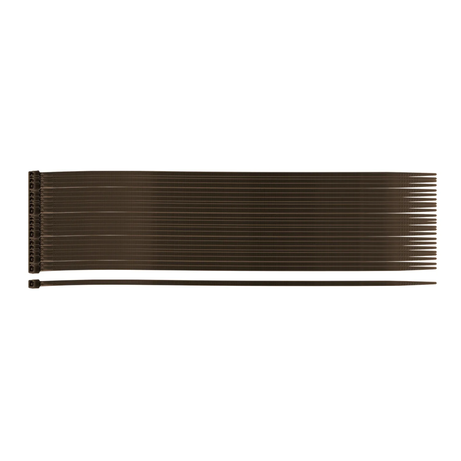NEO Kerti kötegelő, gyorskötöző 2.5x200mm, 50db, barna, min. rendelés: 5cs
