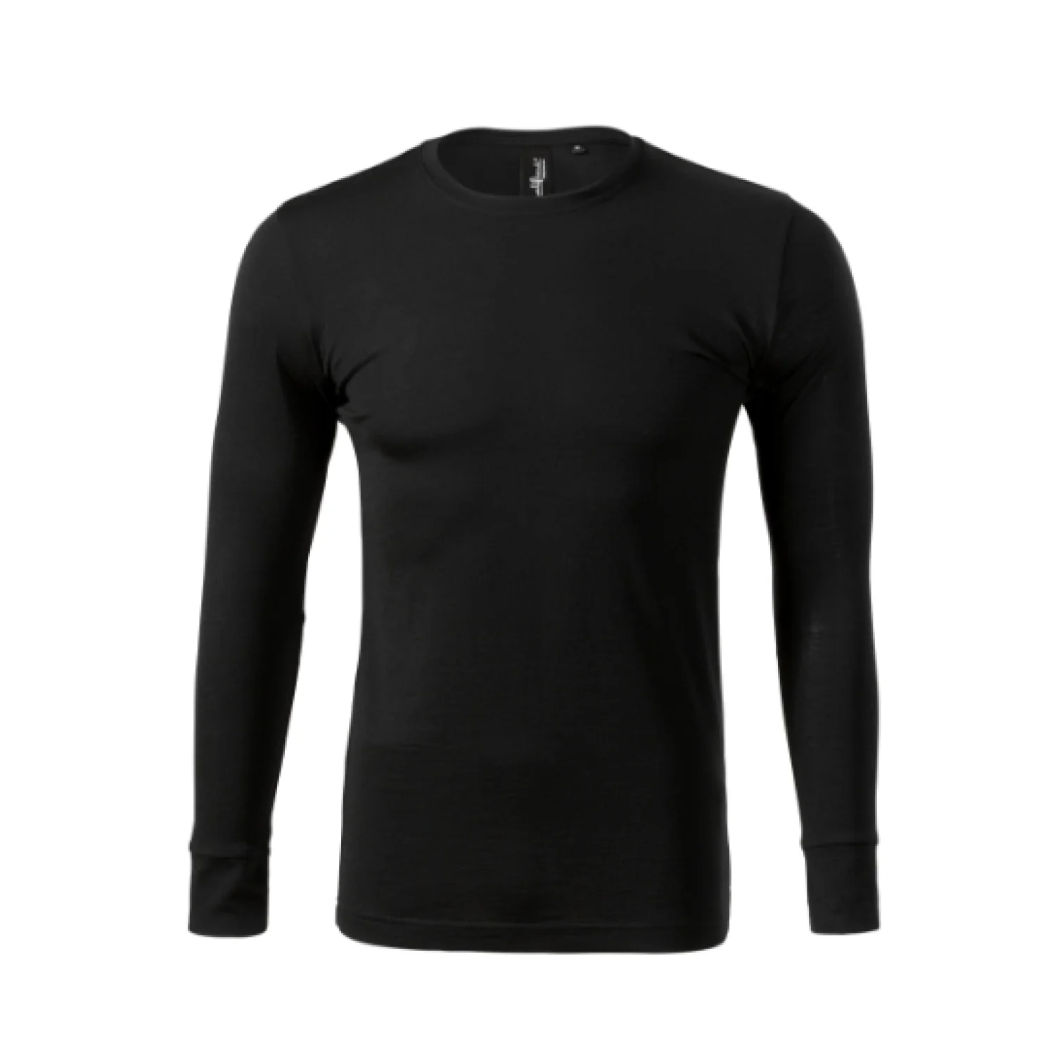 MALFINI Premium Merino Rise LS fekete 01