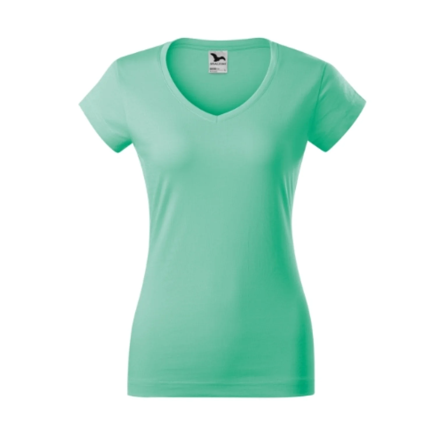 MALFINI Fit V-neck menta 95