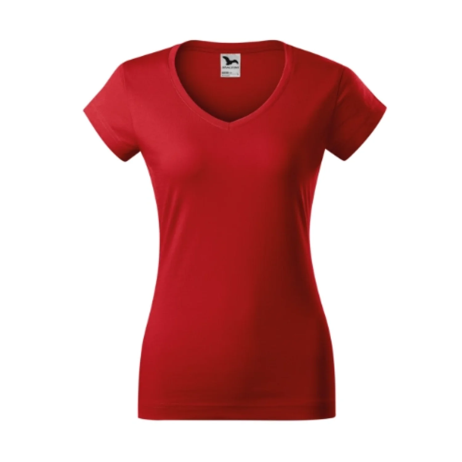 MALFINI Fit V-neck piros 07