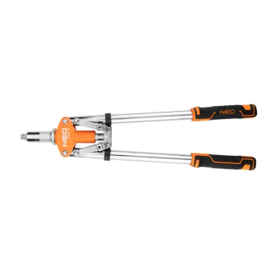 NEO Popszegecshúzó 2 karos, egyenes, alu és acél szegecsekhez, 3.2-6.4mm-ig fogók és csípőfogó