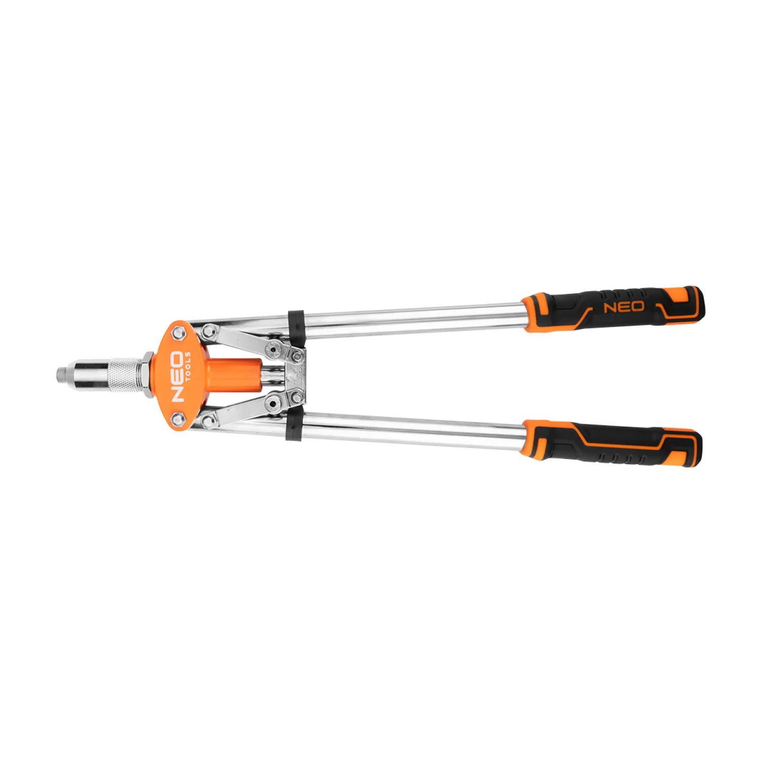 NEO Popszegecshúzó 2 karos, egyenes, alu és acél szegecsekhez, 3.2-6.4mm-ig