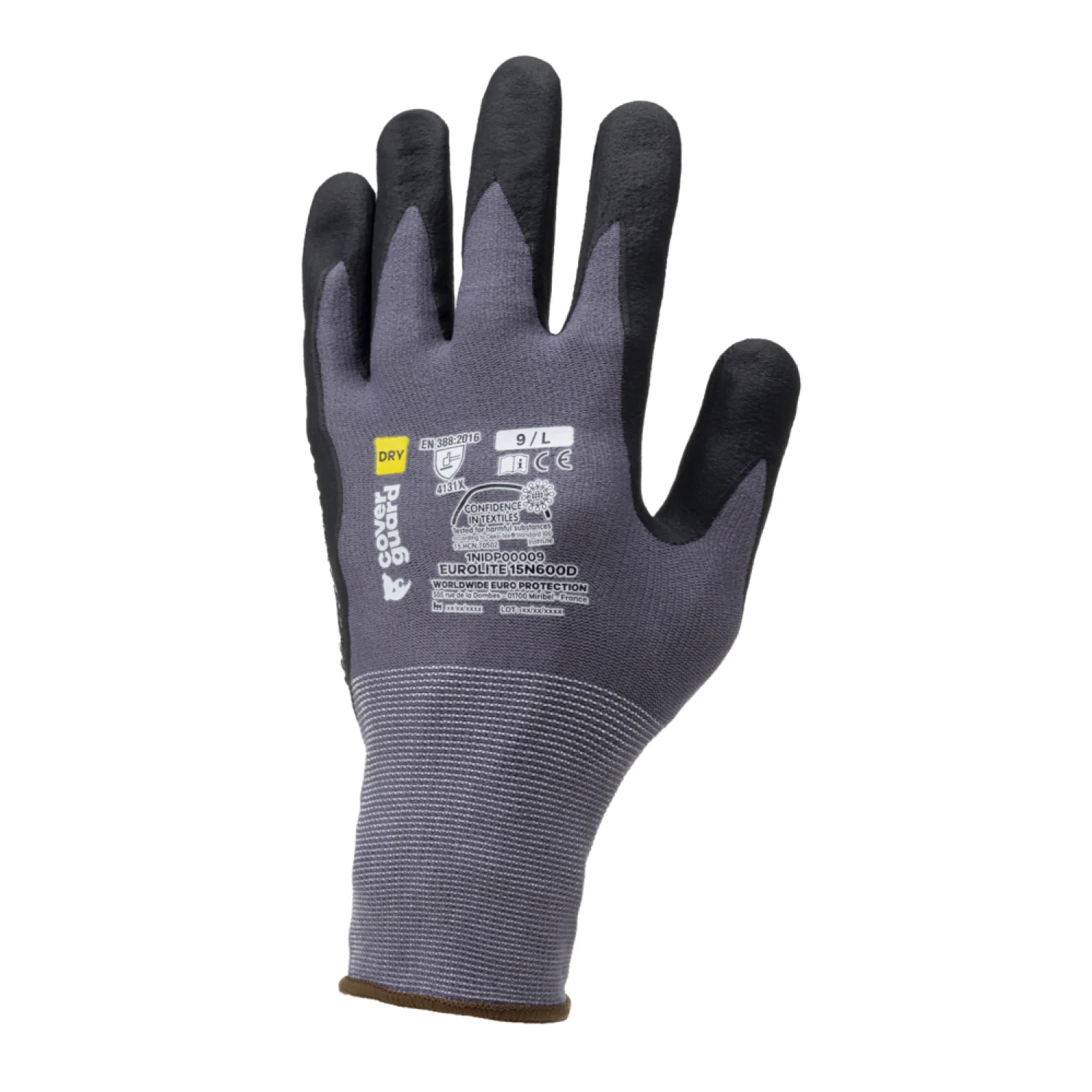Coverguard EUROLITE 15N600D Szürke