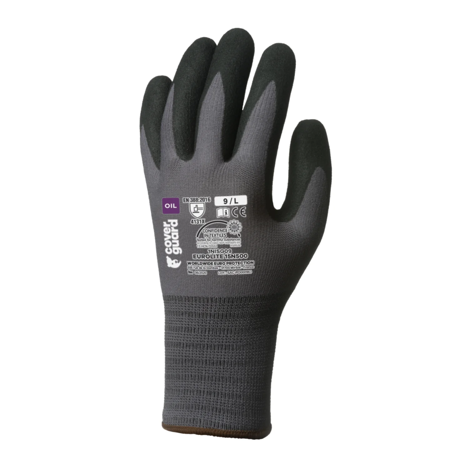 Coverguard EUROLITE 15N500 Szürke