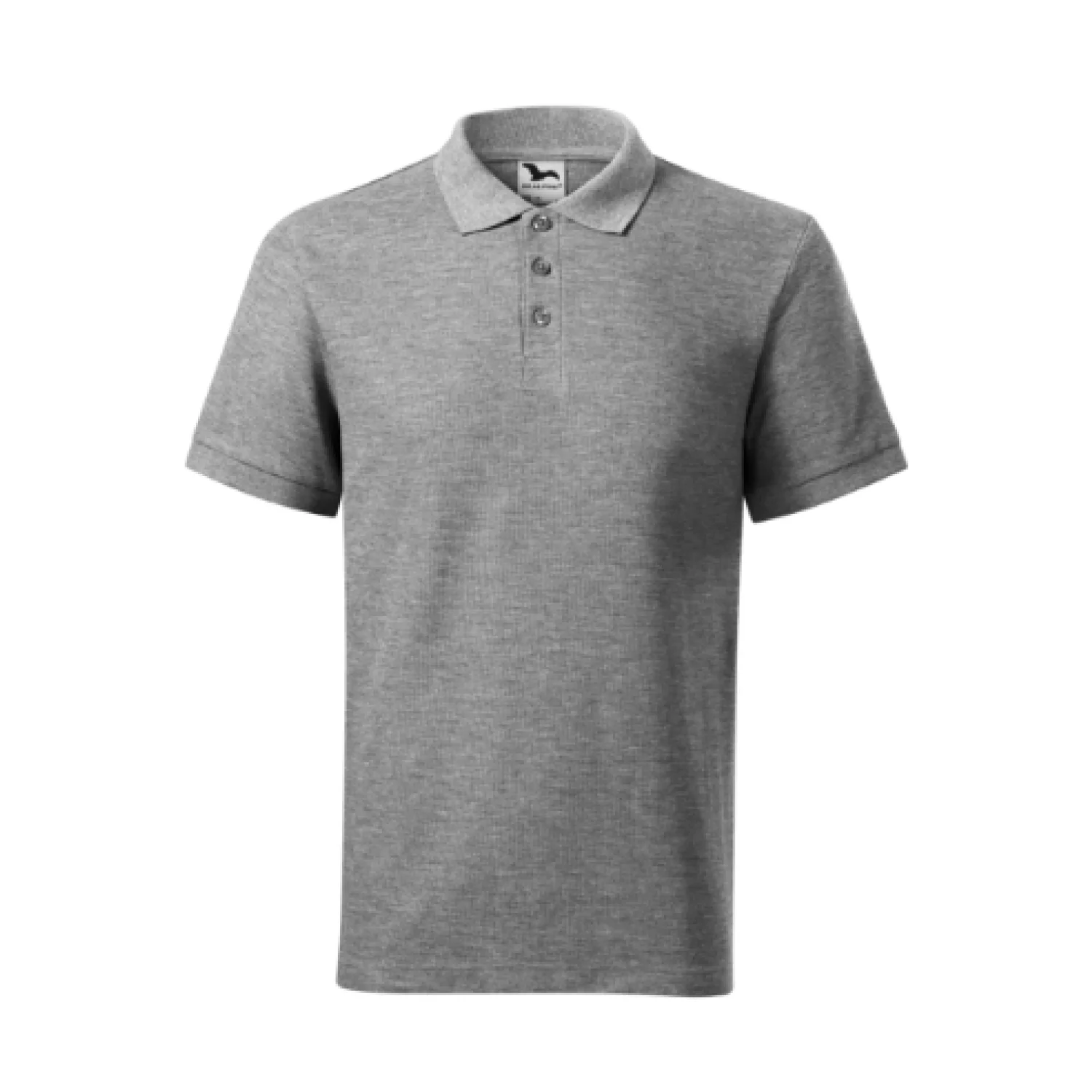 MALFINI Cotton Heavy sötétszürke melírozott 12