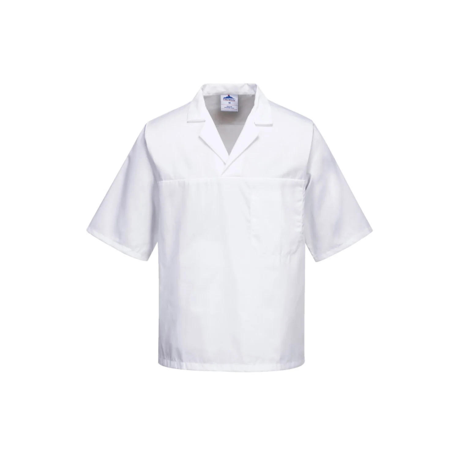 Portwest Baker's No Pocket ing S/S fehér
