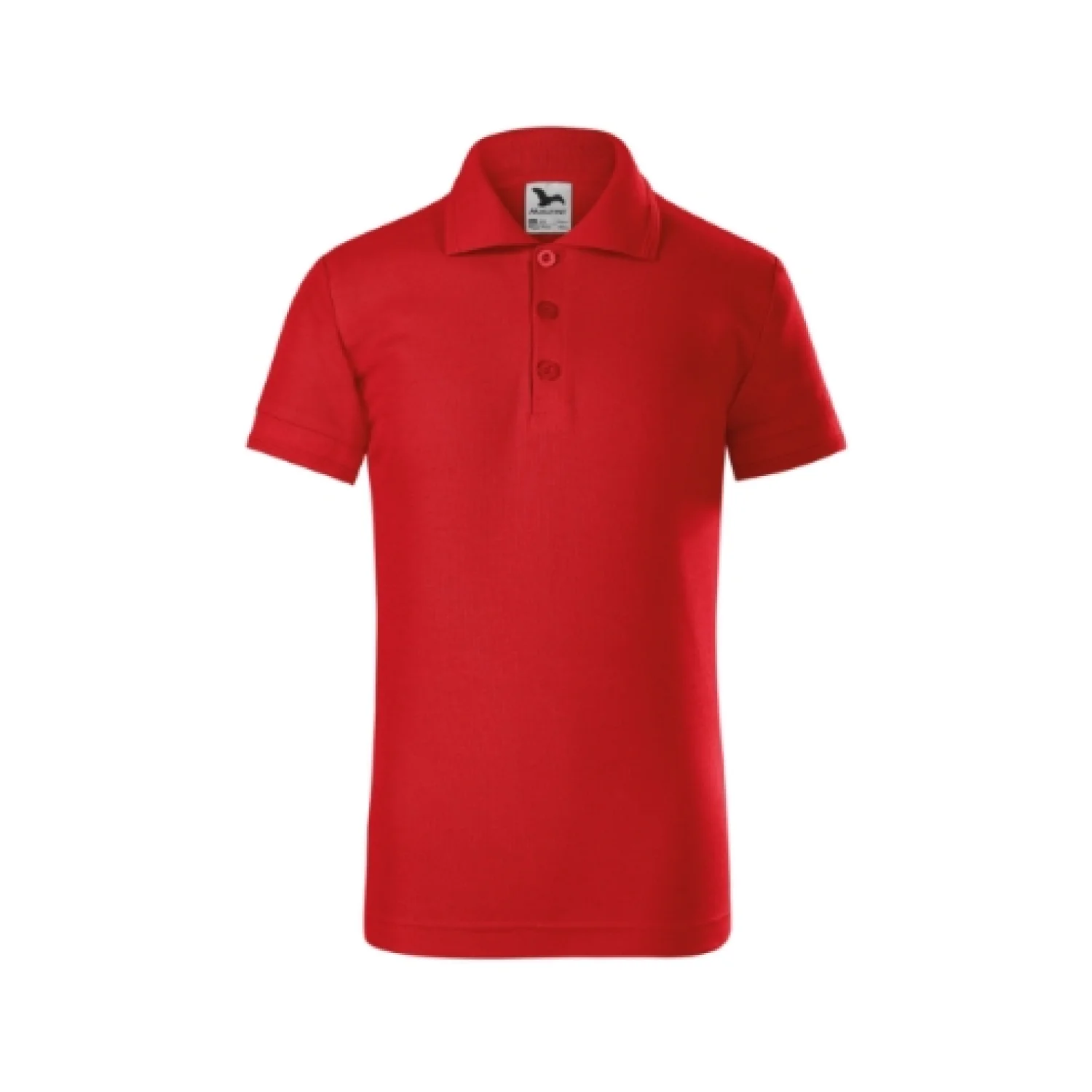 MALFINI Pique Polo piros 07
