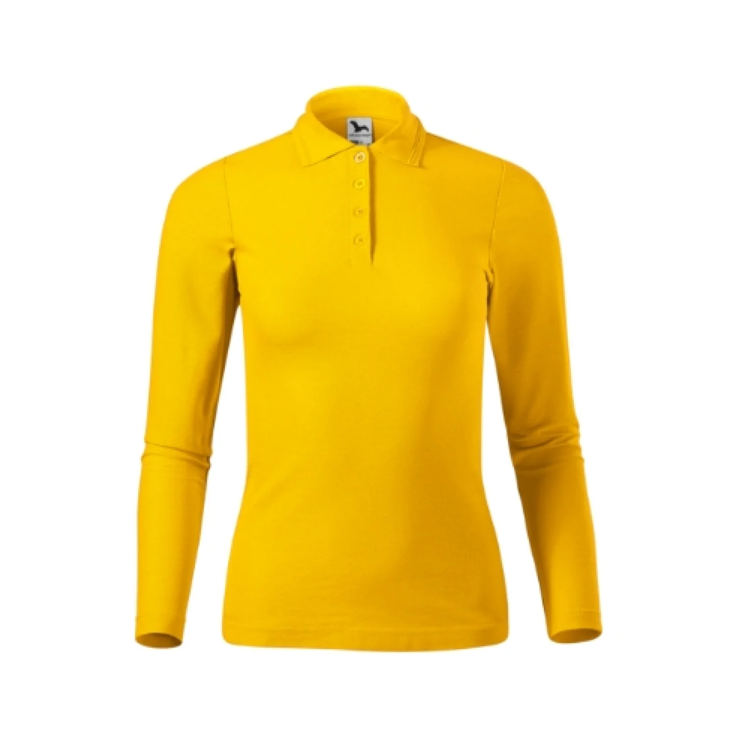 MALFINI Pique Polo LS sárga 04