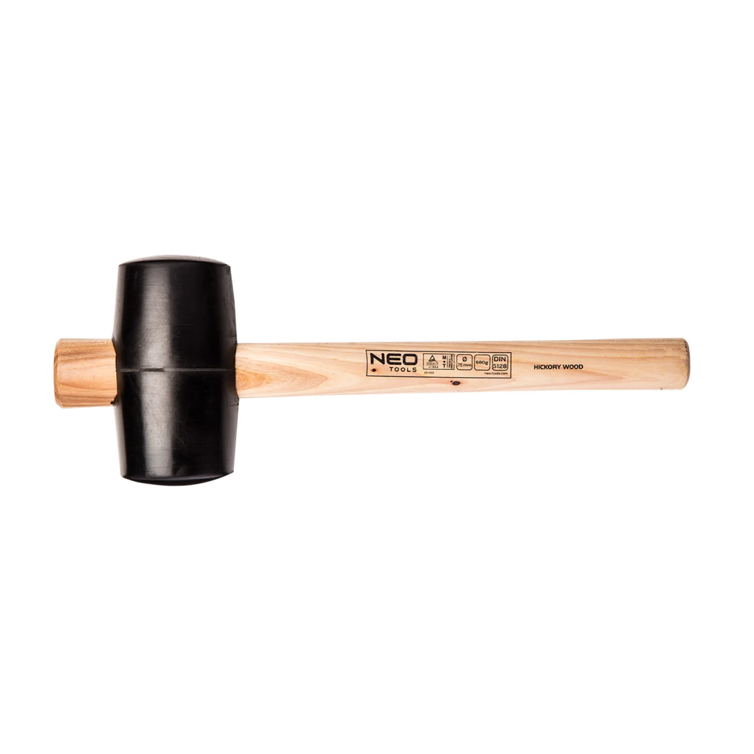 NEO Gumikalapács 75mm 680g, hickory nyél