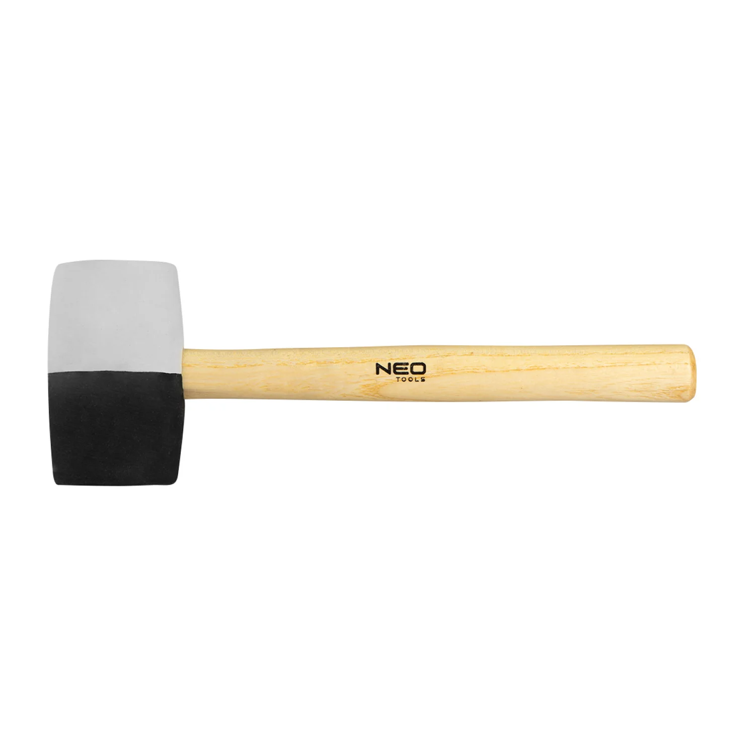 NEO Gumikalapács 63mm 680g,fekete fehér