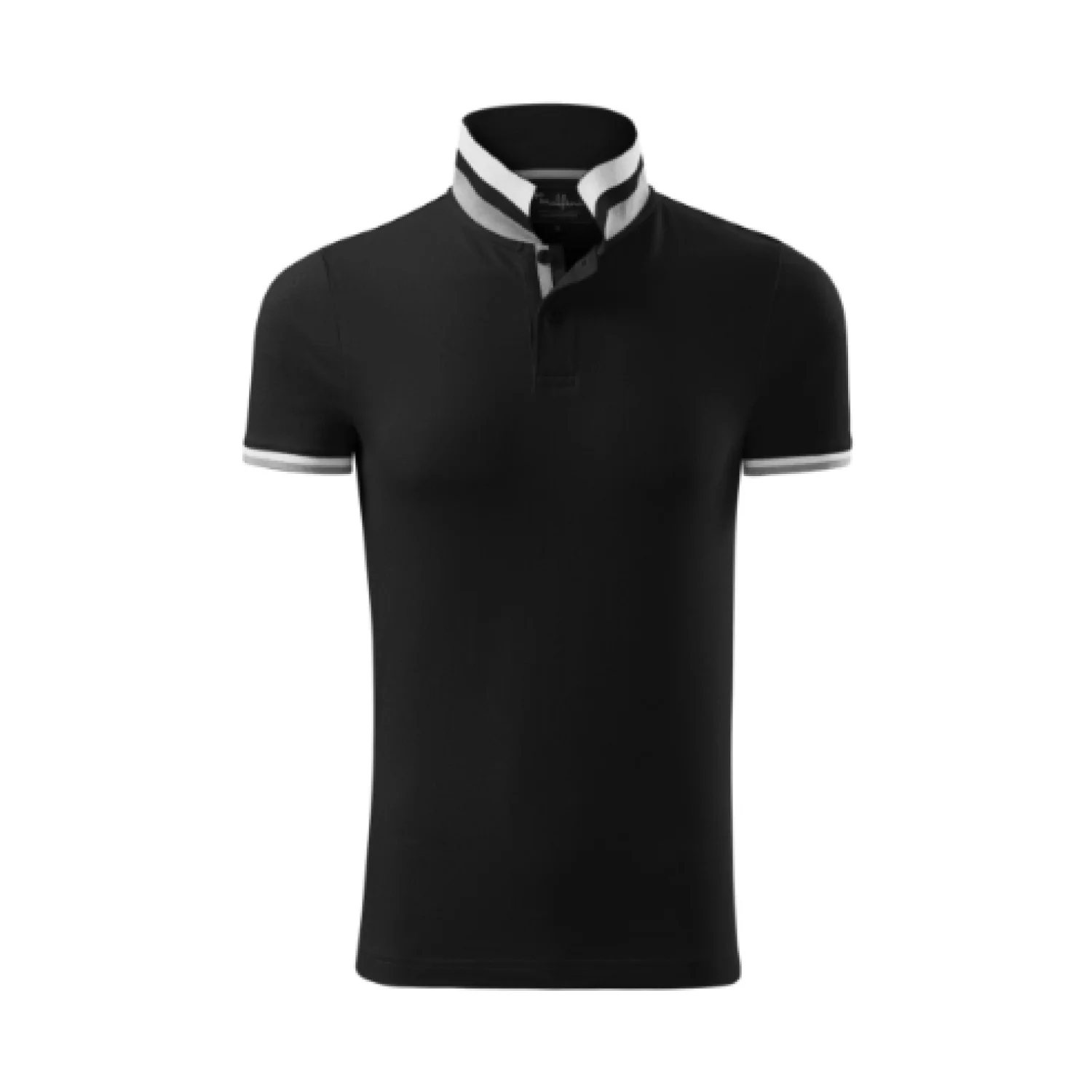 MALFINI Premium Collar Up fekete 01