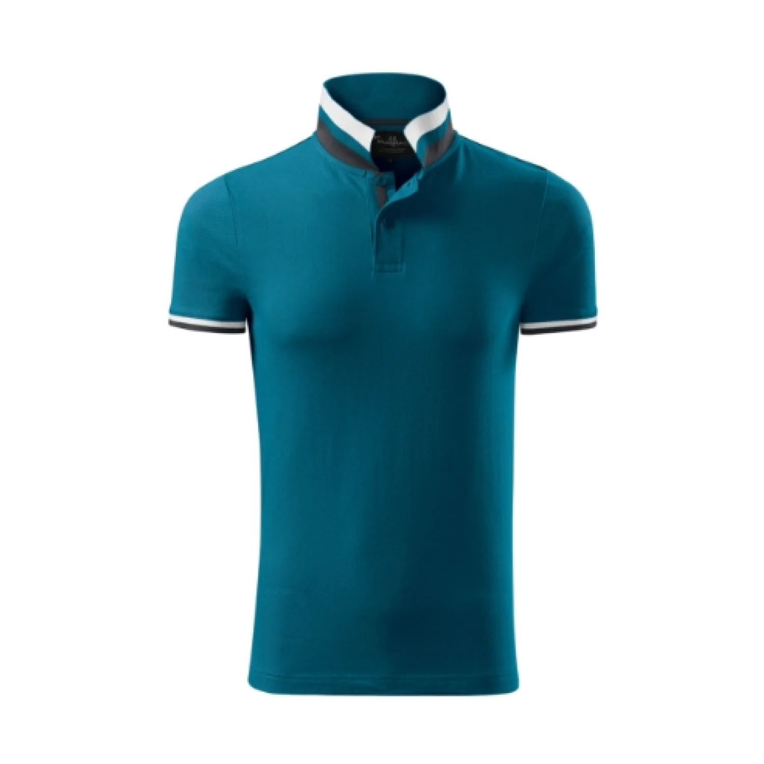 MALFINI Premium Collar Up petrol kék 93