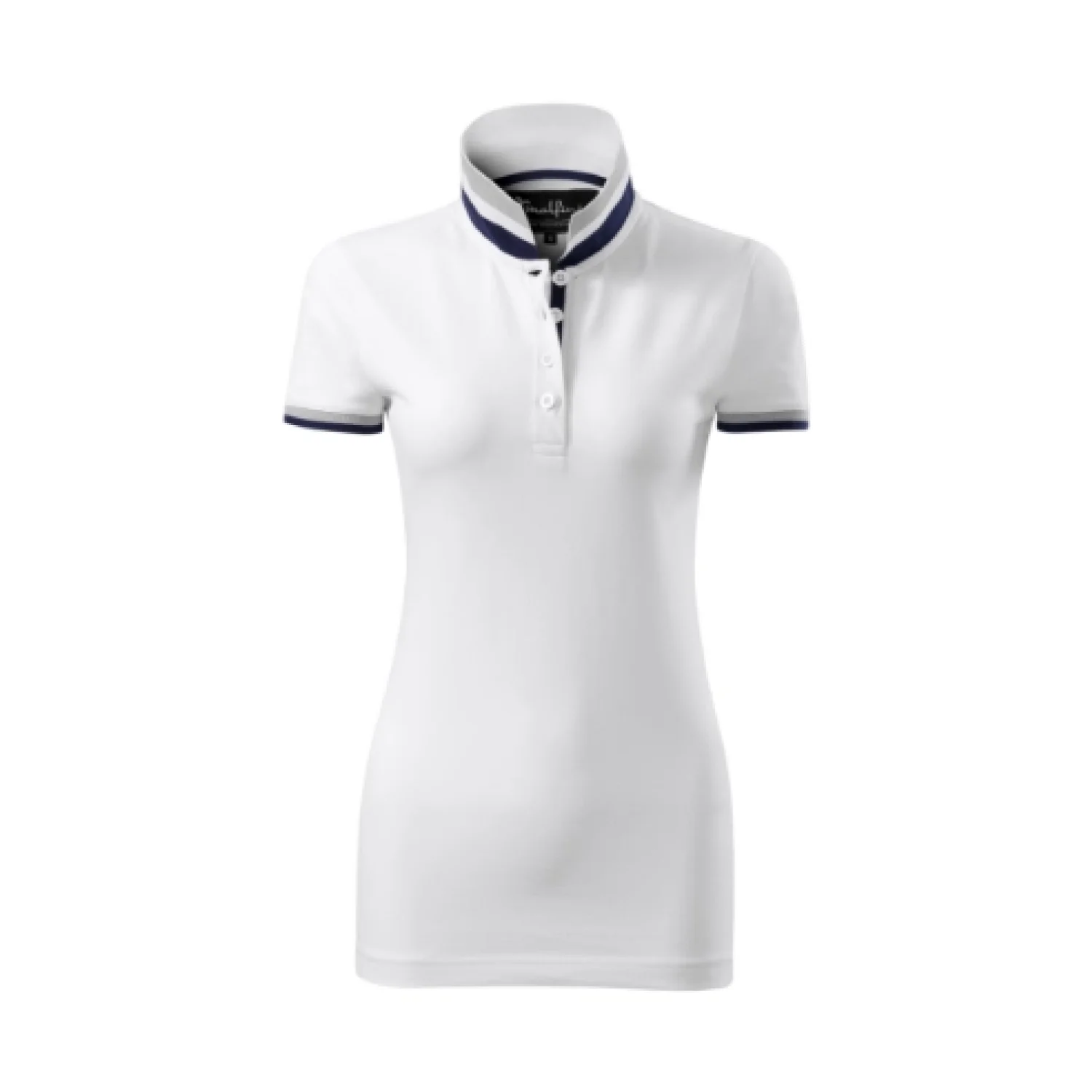 MALFINI Premium Collar Up fehér 00