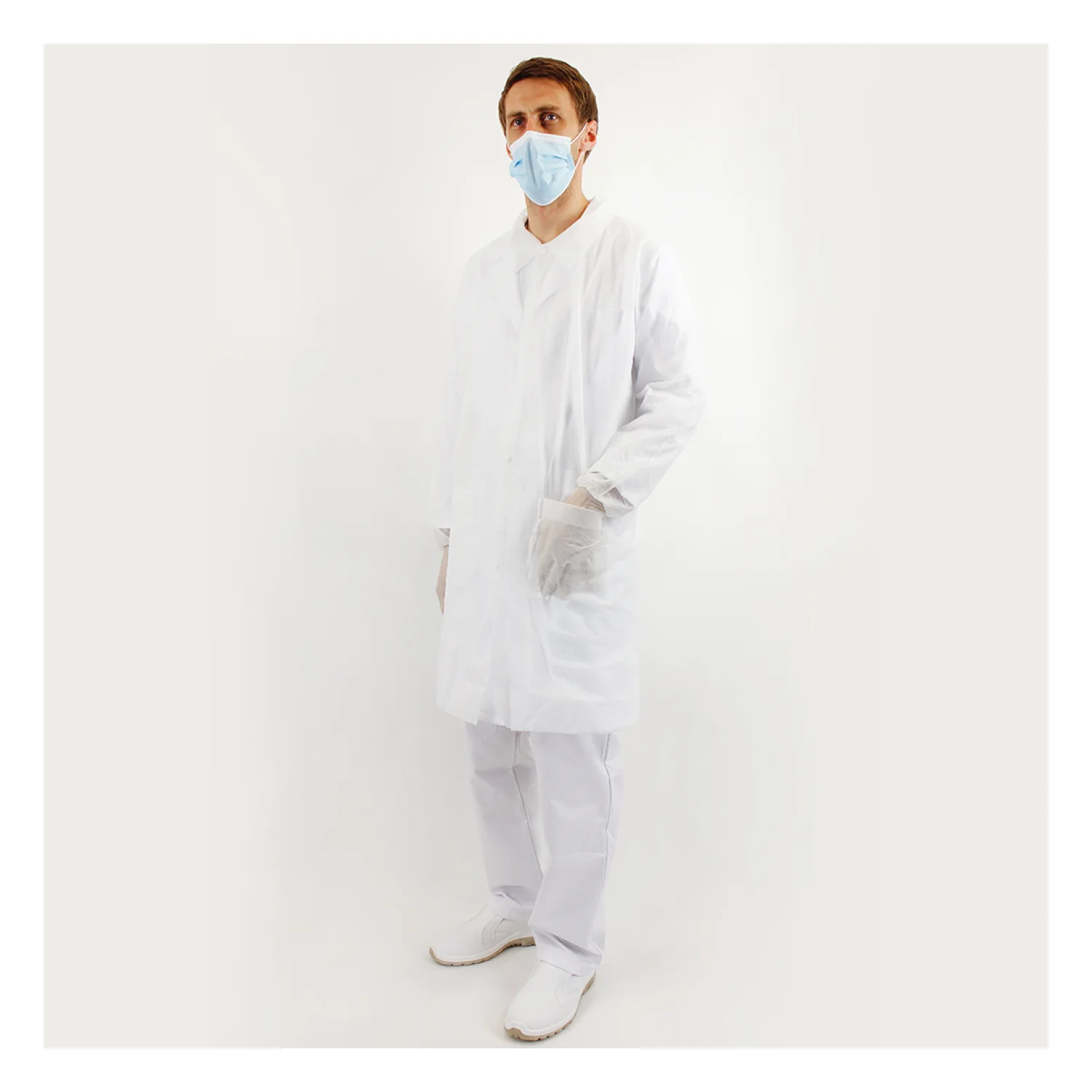 Lacuna Lab gown CORA white White