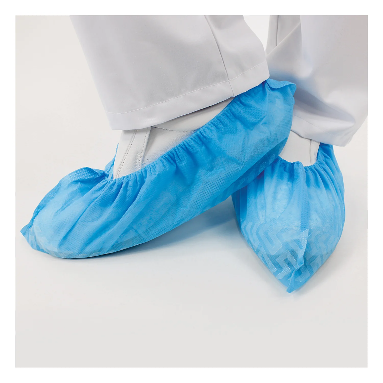 Lacuna Disposable shoe covers REMY navy Light blue