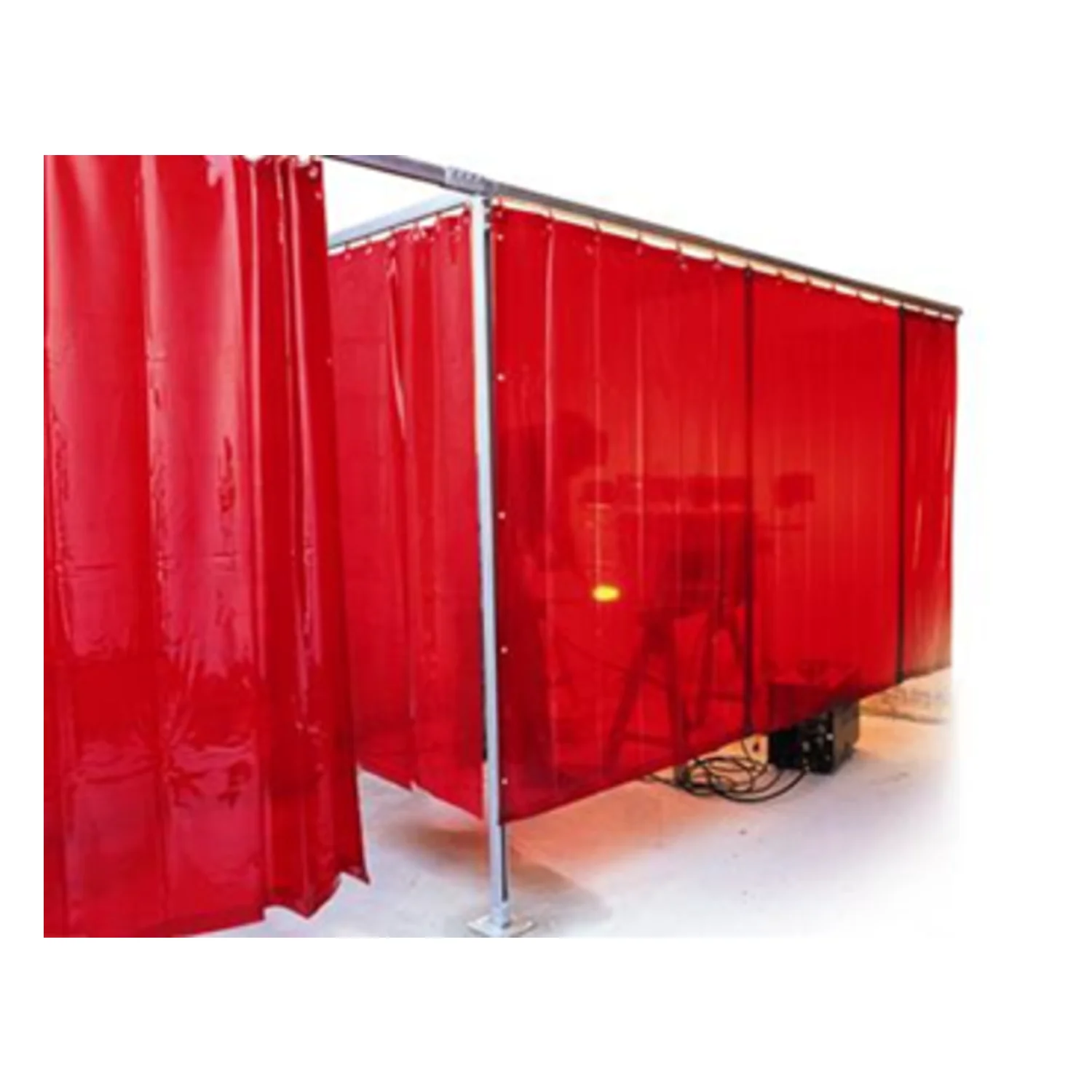 Coverguard WELDING CURTAIN RED W2200MMXH1600MM