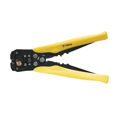 TOPEX Kábelcsupaszító fogó automata 210mm fogók és csípőfogó