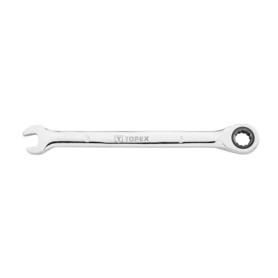 TOPEX Racsnis csillag-villáskulcs 8mm CRV