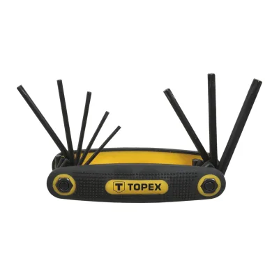 TOPEX Torxkulcs készlet T9-T40, 8db