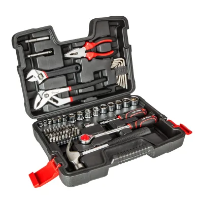 Top Tools Szerszámkészlet 1/4", 1/2" 81db kéziszerszám