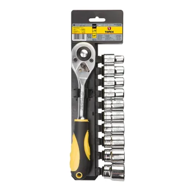 TOPEX Dugókulcskészlet 1/2", 11db