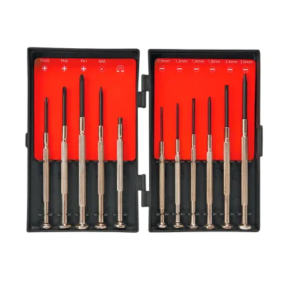 Top Tools Műszerész, precíziós csavarhúzó készlet 11db csavarhúzók és bitfej