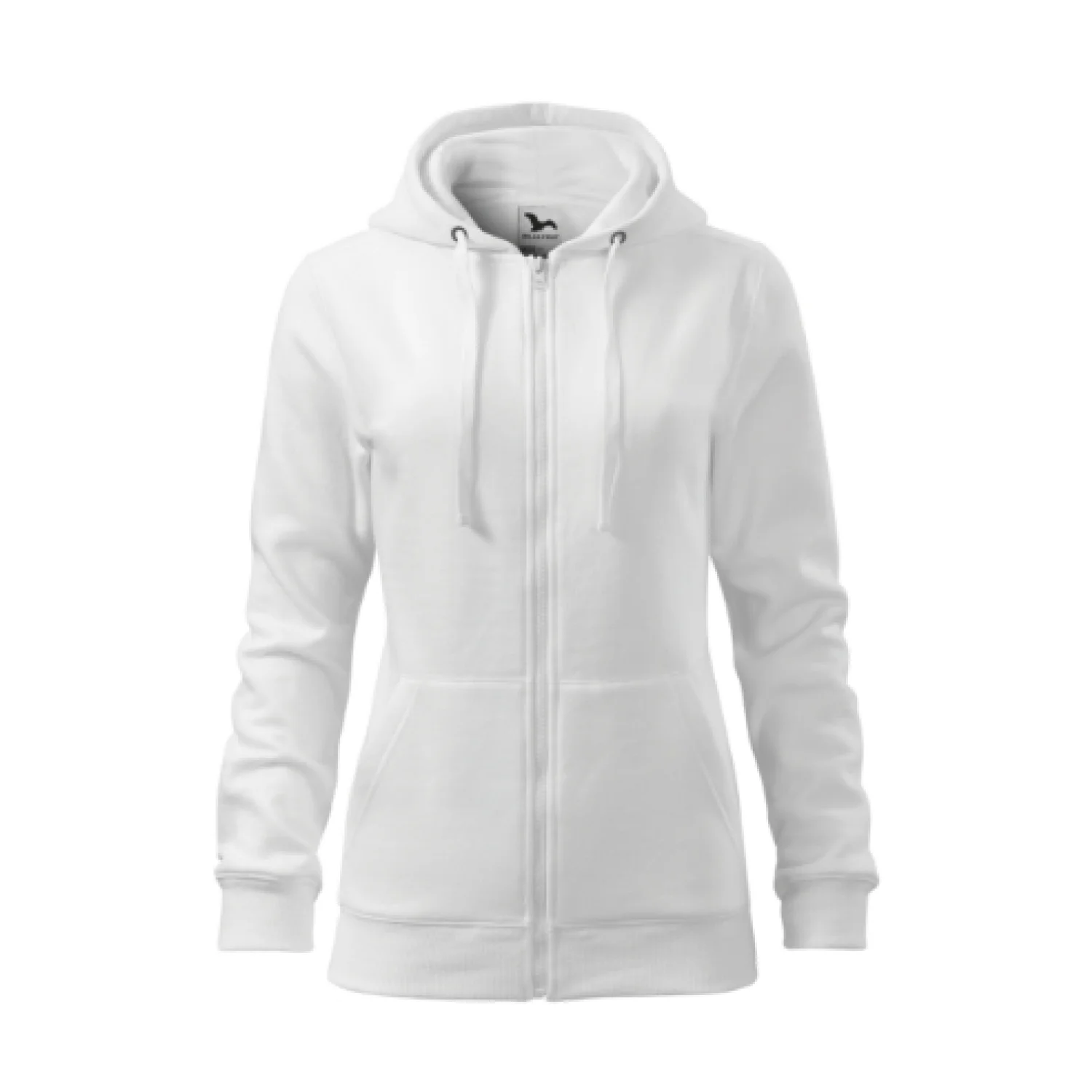 MALFINI Trendy Zipper fehér 00