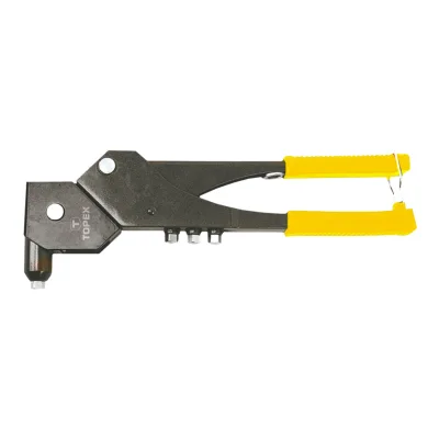 TOPEX Popszegecshúzó, multi fejbeállítás, 2.4, 3.2, 4, 4.8mm fogók és csípőfogó