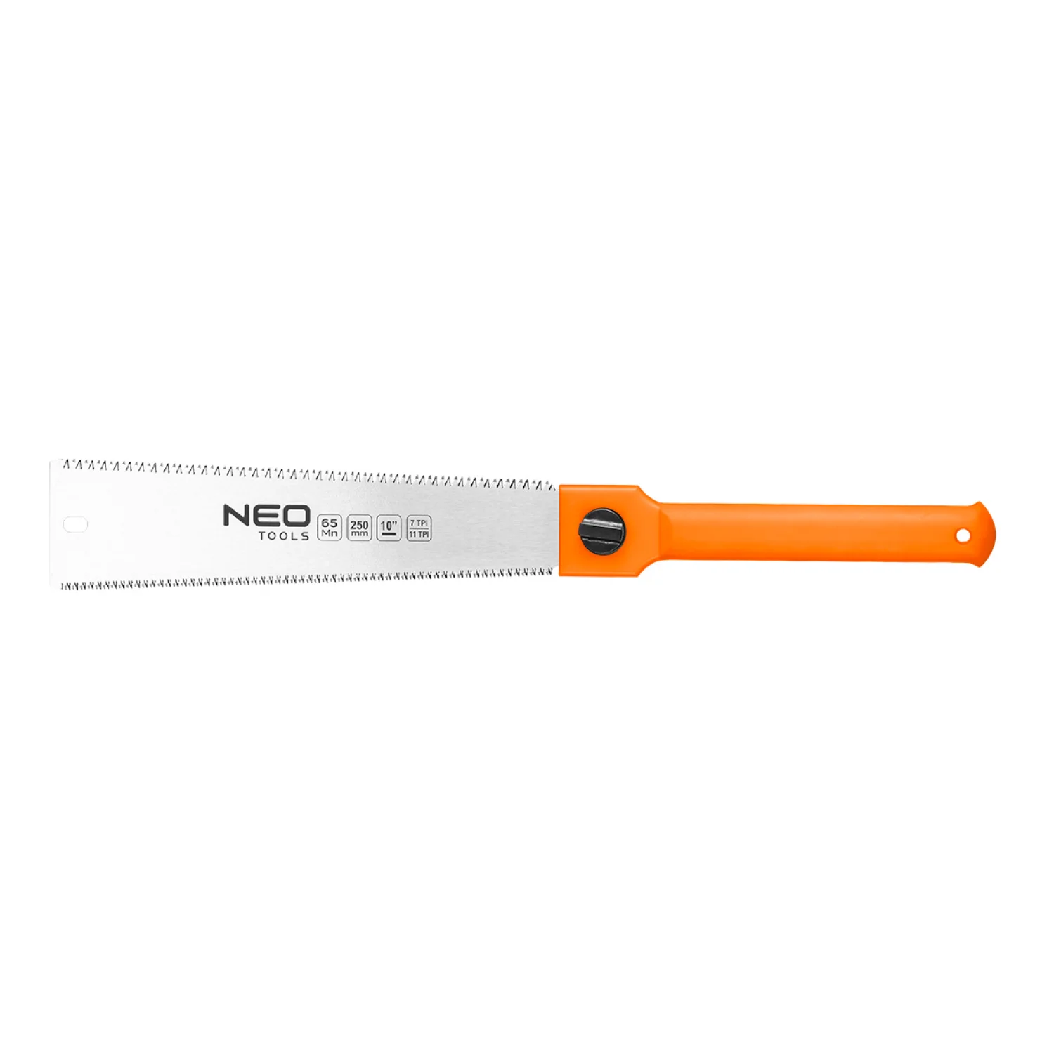 NEO Japán fűrész, kétoldalas, fűrészlap 250mm (10"), 7 és 11TPI