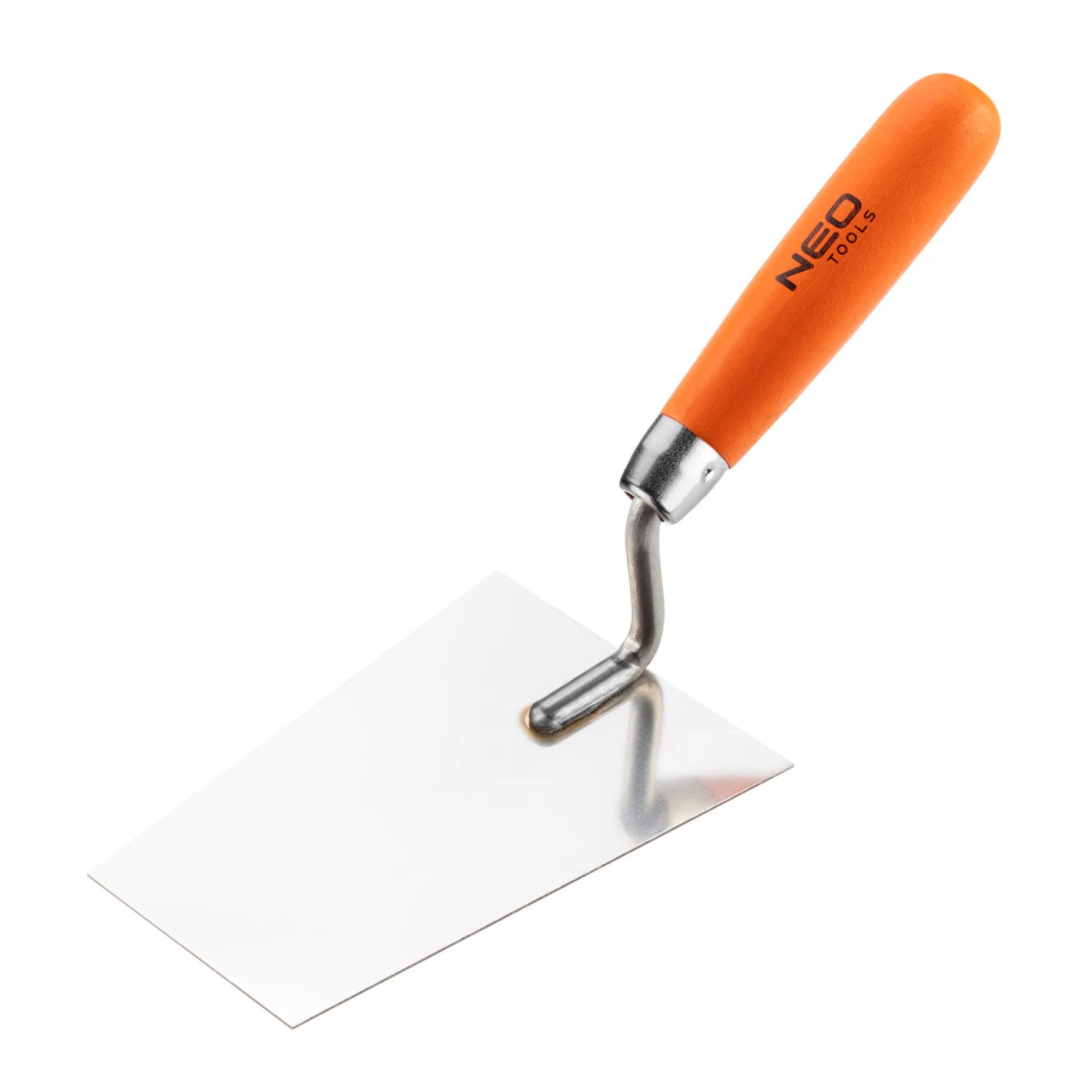 NEO Kőműves kanál szögletes, berni, 140mm, fa markolat