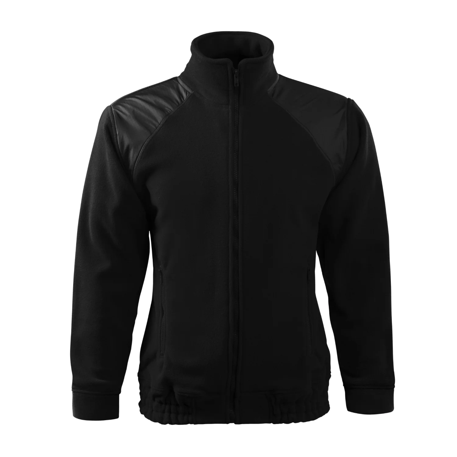 RIMECK Unisex polár pulóver, ébenszürke, 360 g/m²