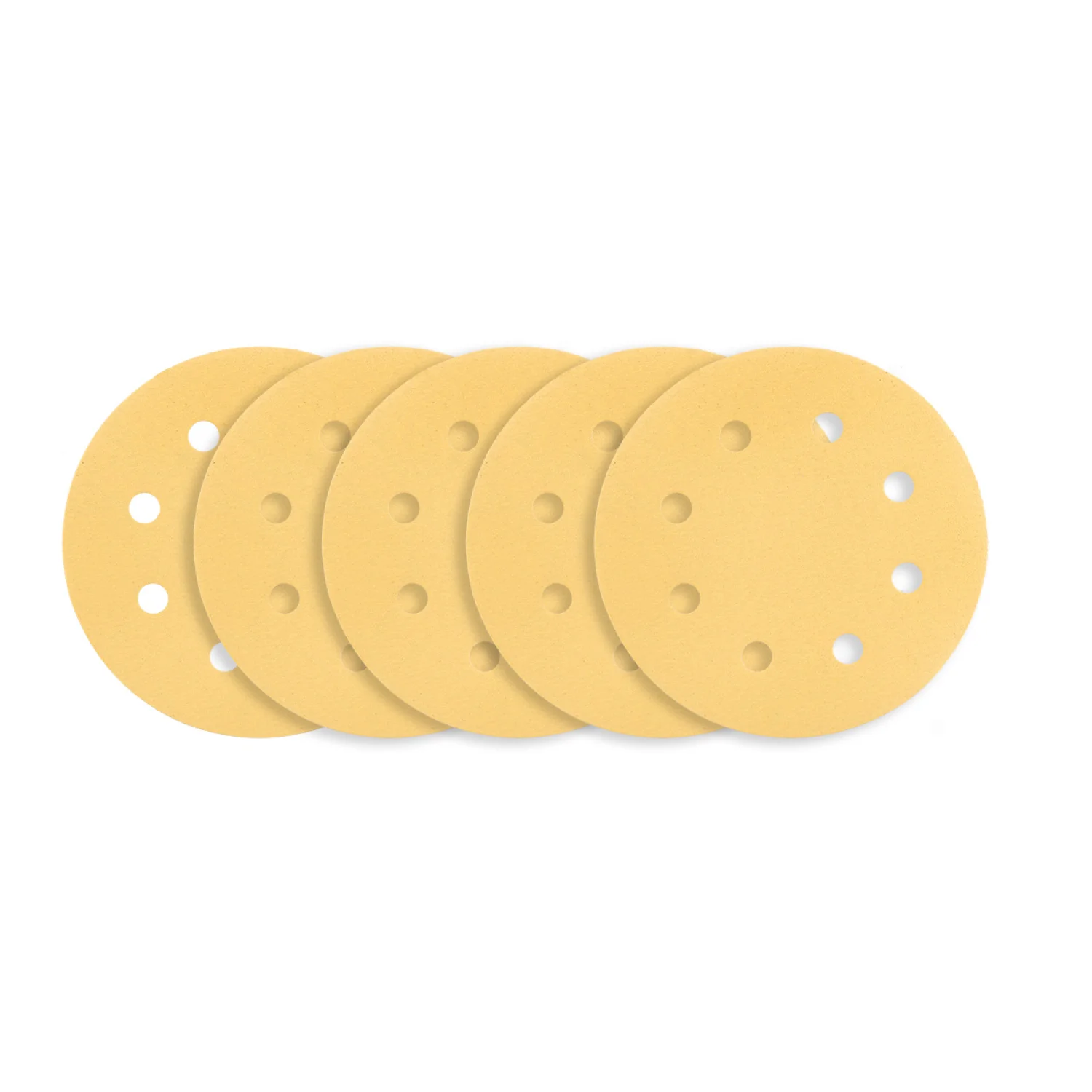 NEO Csiszolókorong tépőzáras 180mm, K180, 8 lyukas, 59G263 csiszológéphez, 5db