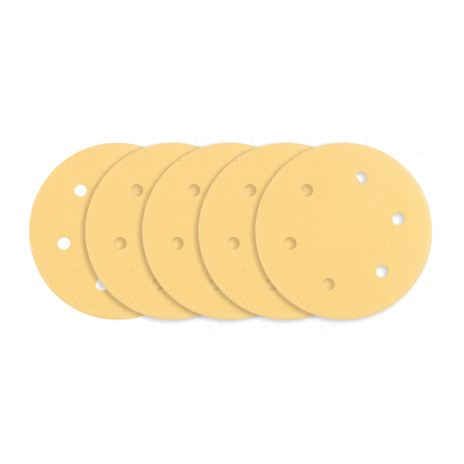 NEO Csiszolókorong tépőzáras 225mm, K120, 6 lyukas, 59G264, 59G265 csiszológéphez, 5db