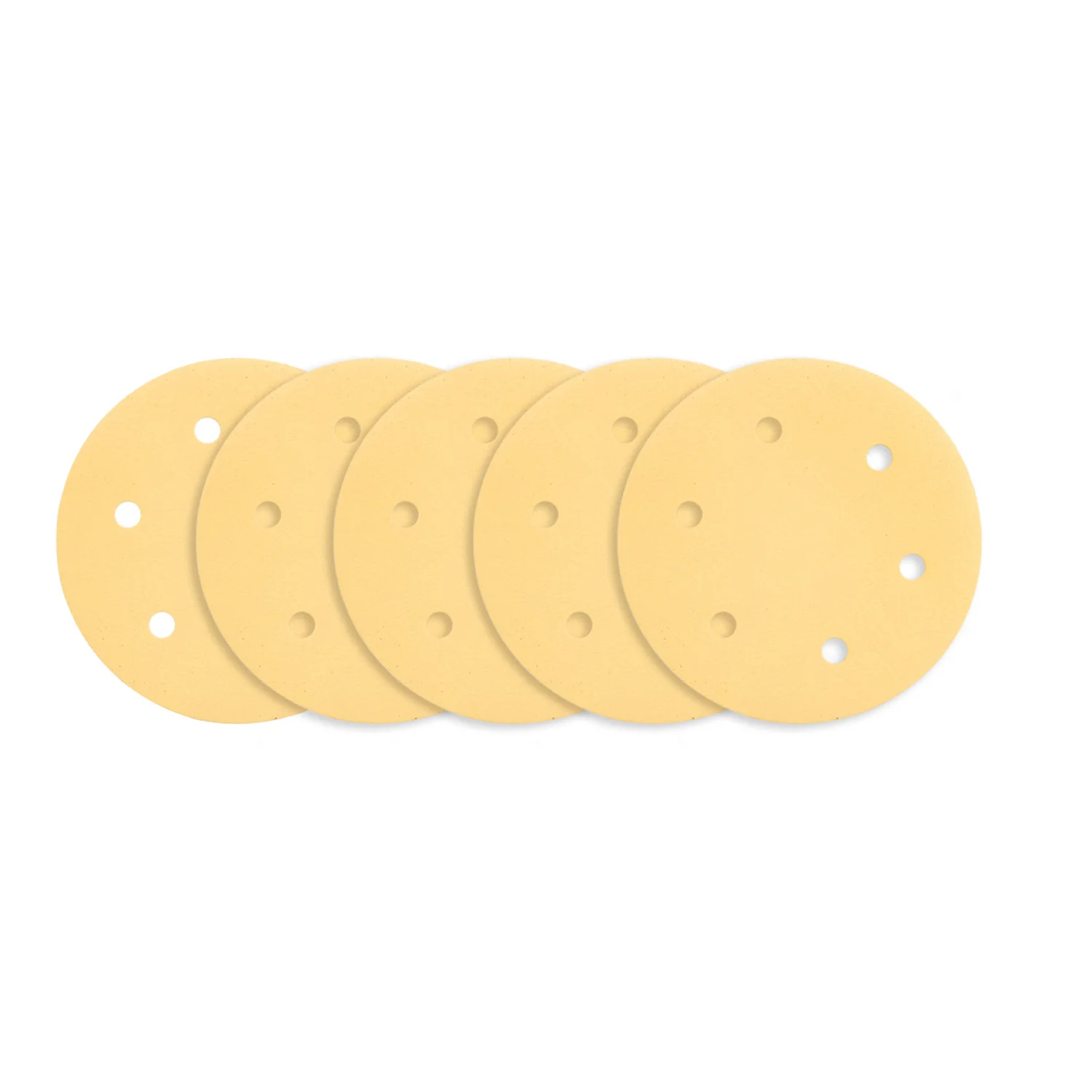 NEO Csiszolókorong tépőzáras 225mm, K180, 6 lyukas, 59G264, 59G265 csiszológéphez, 5db