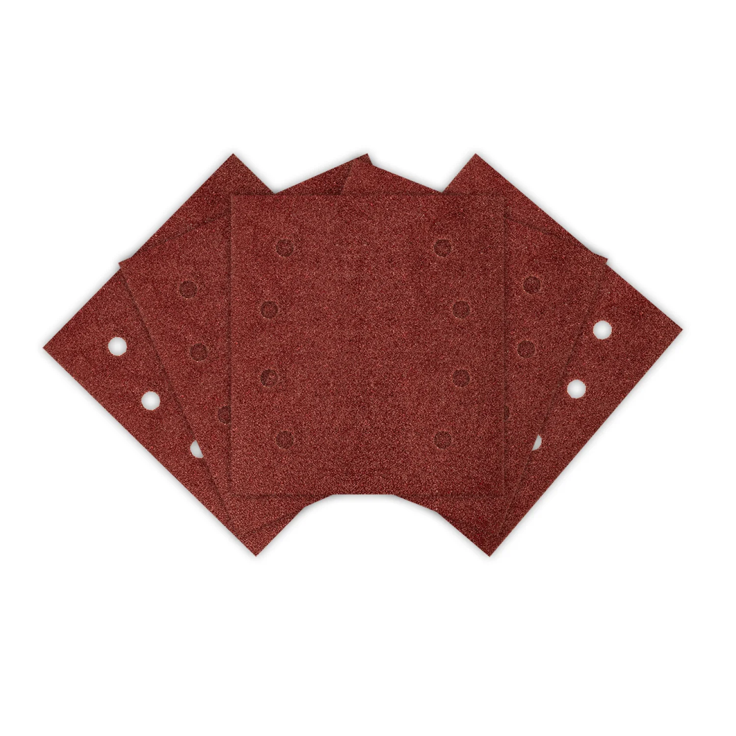 NEO Csiszolópapír, tépőzáras, 113x113mm, P80, 8 lyukas, 04-623-hoz, 5db