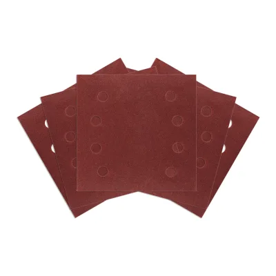 NEO Csiszolópapír, tépőzáras, 113x113mm, P120, 8 lyukas, 5db/cs (04-623-hoz) csiszolólapok és -szalag