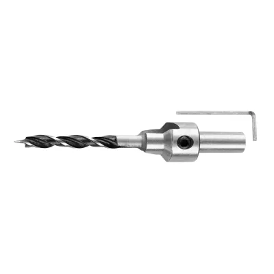GRAPHITE Fafúró, csavarfej süllyesztővel, konfirmátor csavarhoz, 5/7mm fúrószár