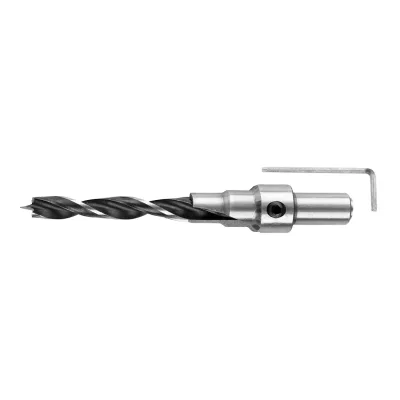 GRAPHITE Fafúró, csavarfej süllyesztővel, konfirmátor csavarhoz, 7/10mm fúrószár