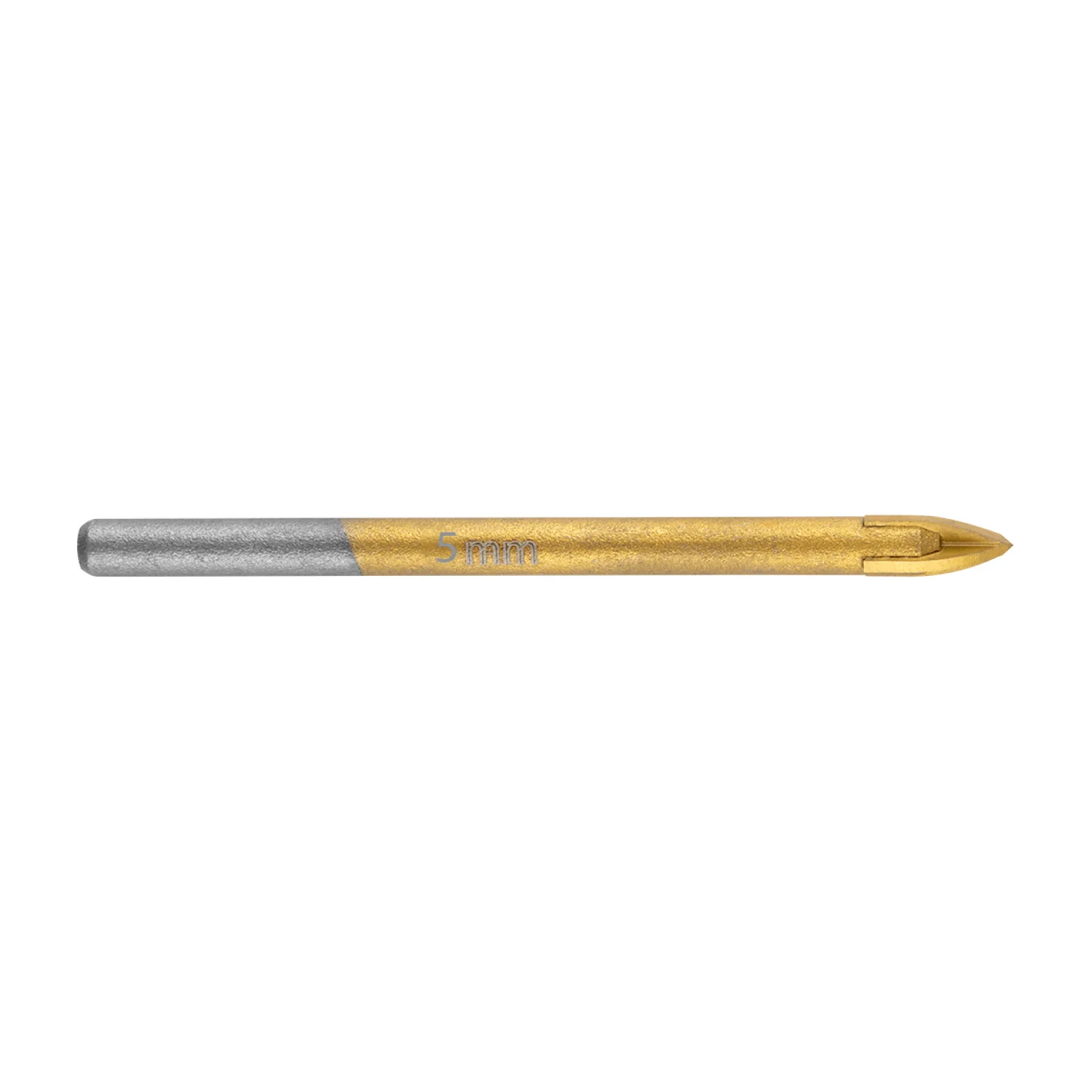 GRAPHITE Univerzális, 4 élű üvegfúró, fa, műanyag, fém kőzetanyagok fúrásához, titánium bevonat, 5mm