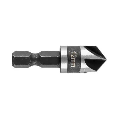GRAPHITE Süllyesztőfúró, csavarfejekhez, 1/4" hatszög szár, 12mm fúrószár
